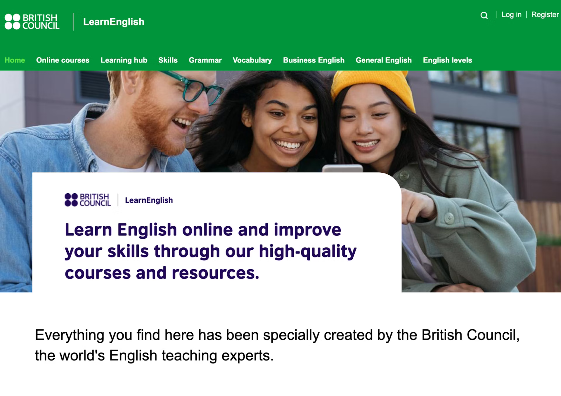 Pick a random person with language learning goals, they know about British Council as one of duolingo alternatives.