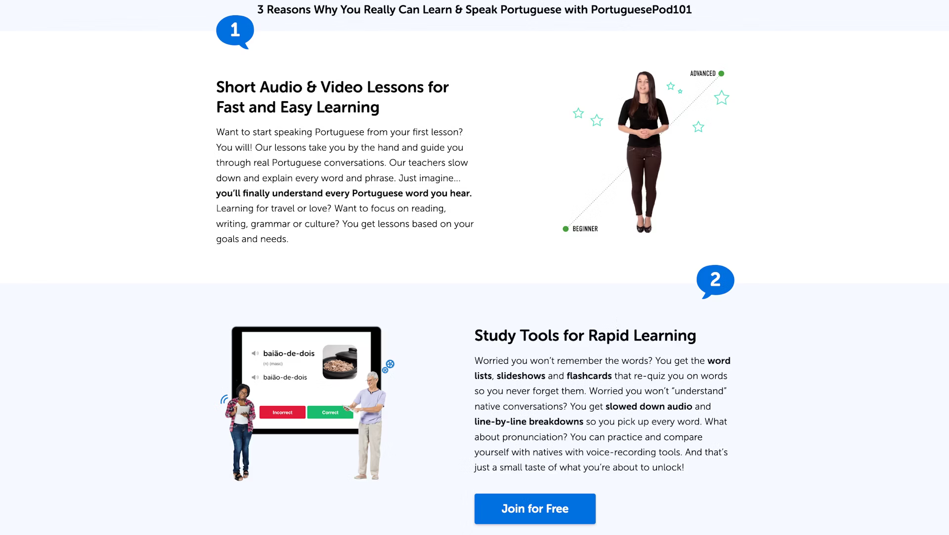 Language apps like this one provide you with at least an effective tool to help you during your language learning journey.