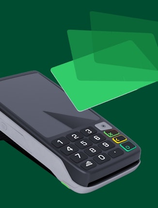 Contactless payment | card tapping payment device