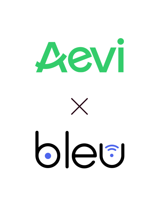 Partnership Aevi x Bleu
