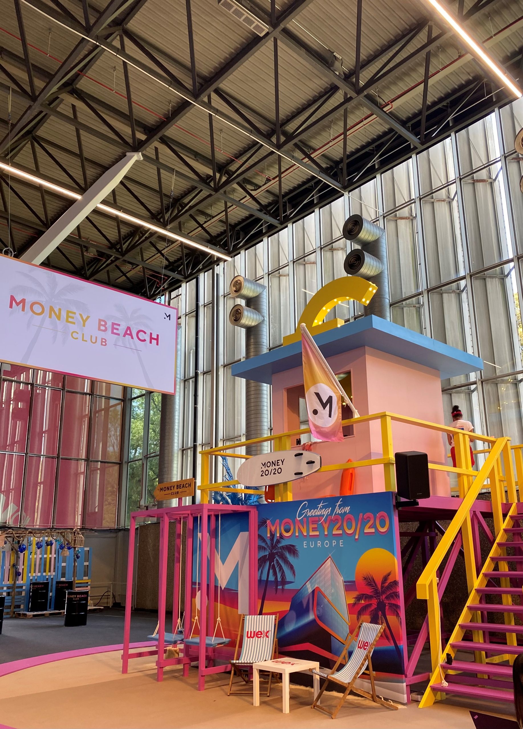 The money beach at Money20/20_2023