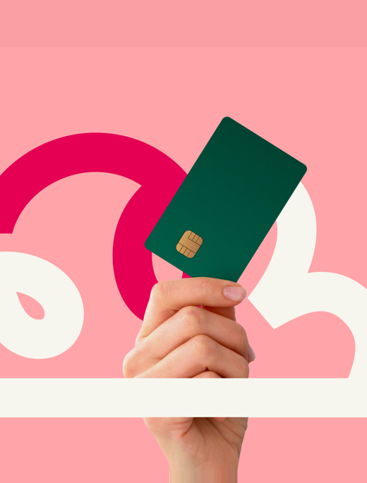 Flexible payments, hand with credit card in cloud