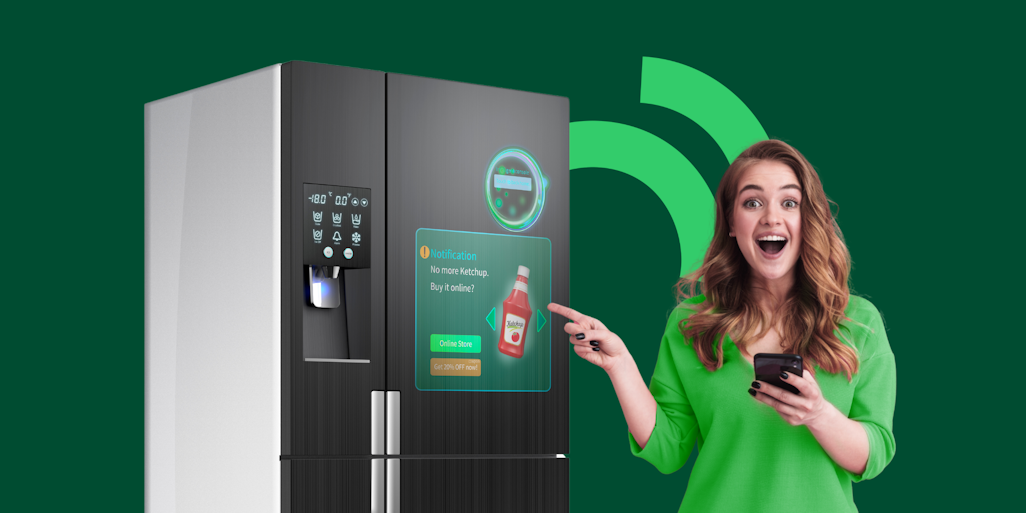 Smart payments in the home fridge