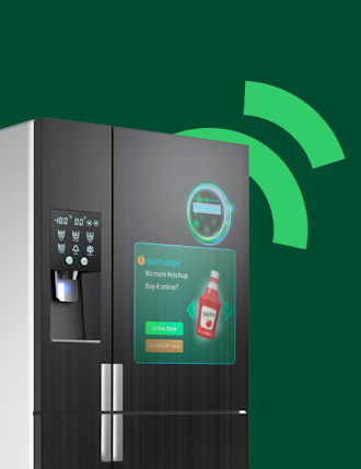 Smart payments in the home fridge