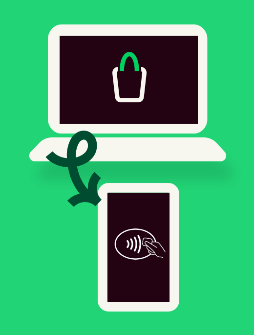 ecommerce solutions supported by SmartPOS  to link online commerce with in-person payments