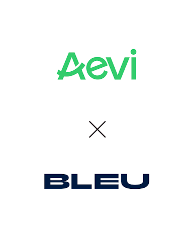 Aevi x Bleu partnership