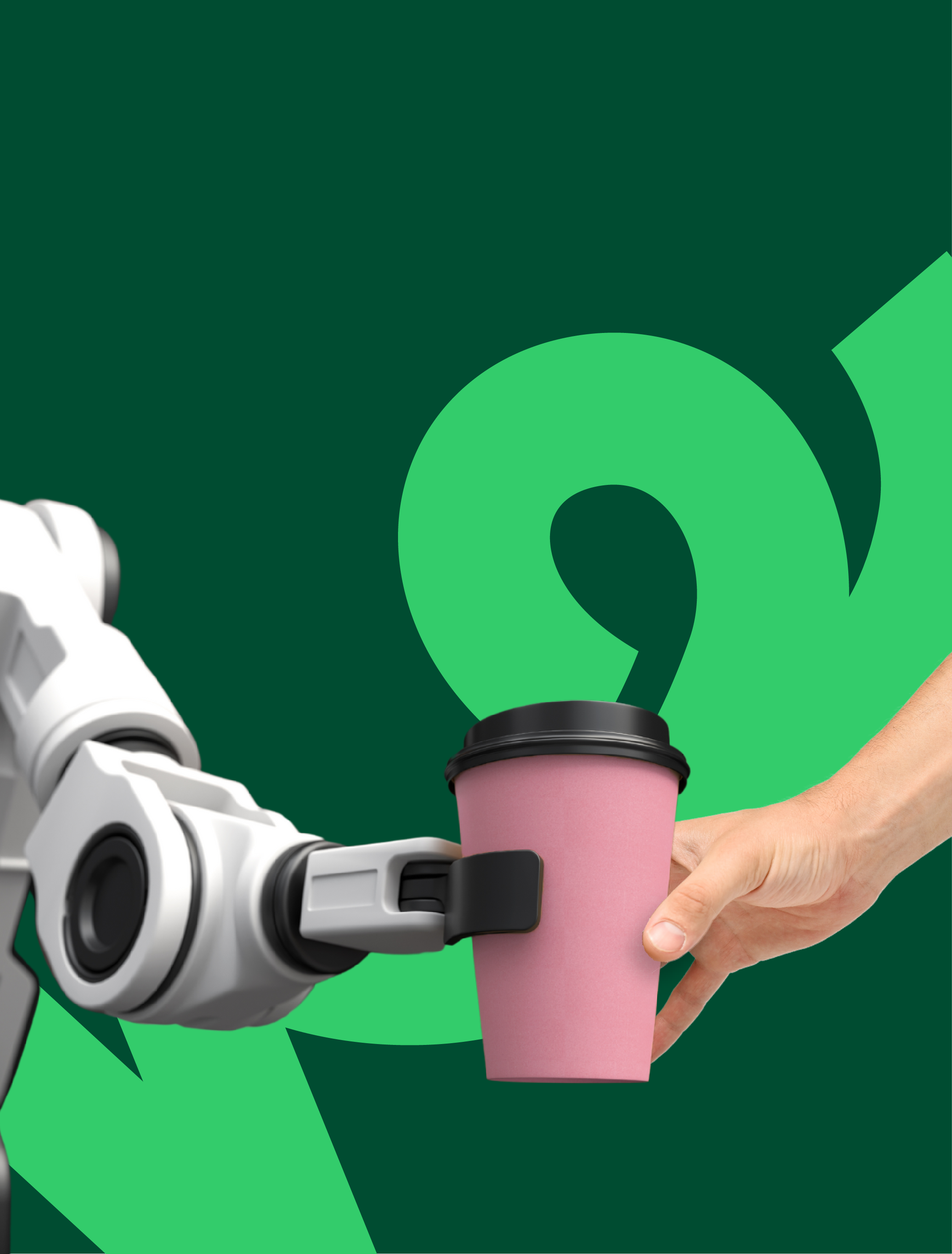 automated restaurant, robot, hand, coffee