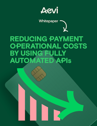 White Paper: Reducing payment operational costs by using fully automated APIs