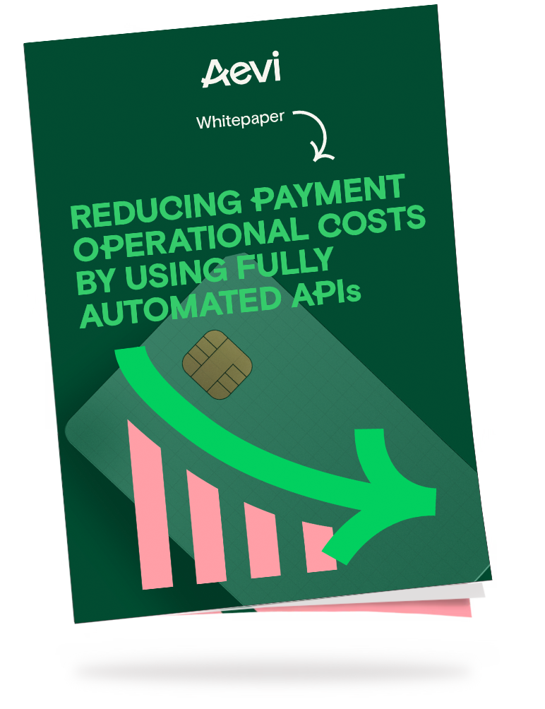 White Paper: Reducing payment operational costs by using fully automated APIs