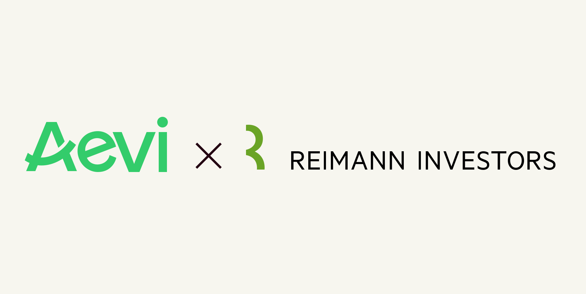 Aevi x Reimann investors logos