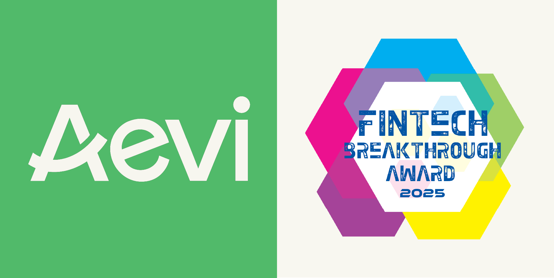 Aevi, Award, Fintech Breakthrough Award, 2025