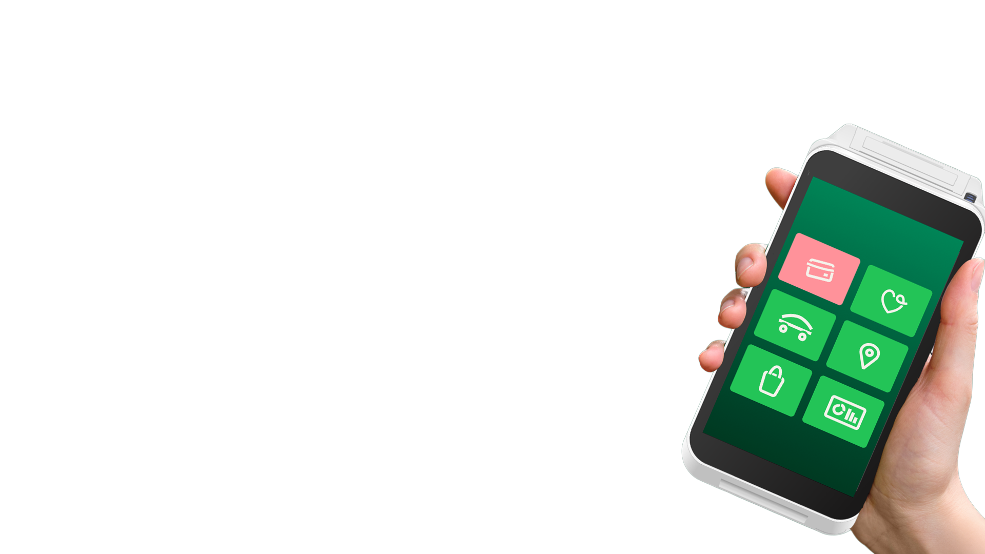 smartpos for ISV hand holding device