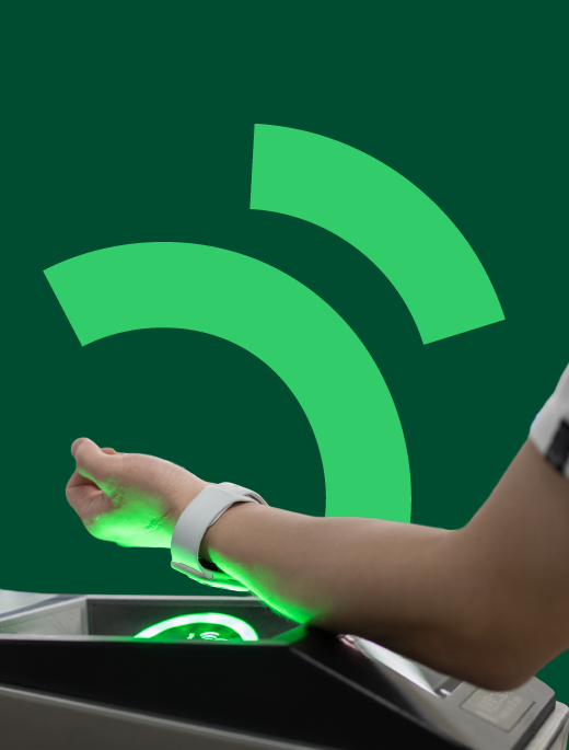 contactless payments, smartwatch, scan