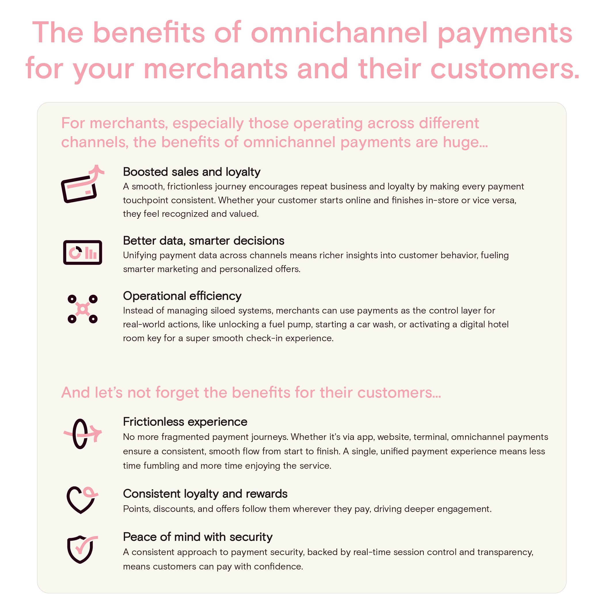 benefits of omnichannel payments