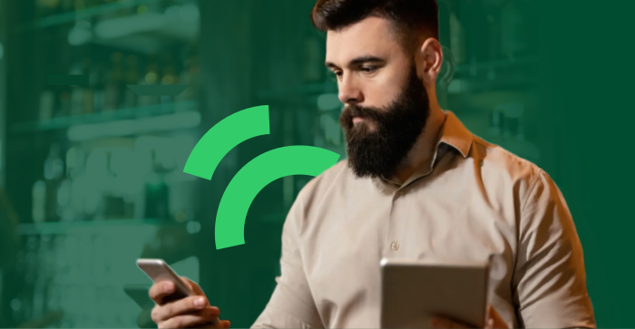 Barman ordering using cloud-based epos solution