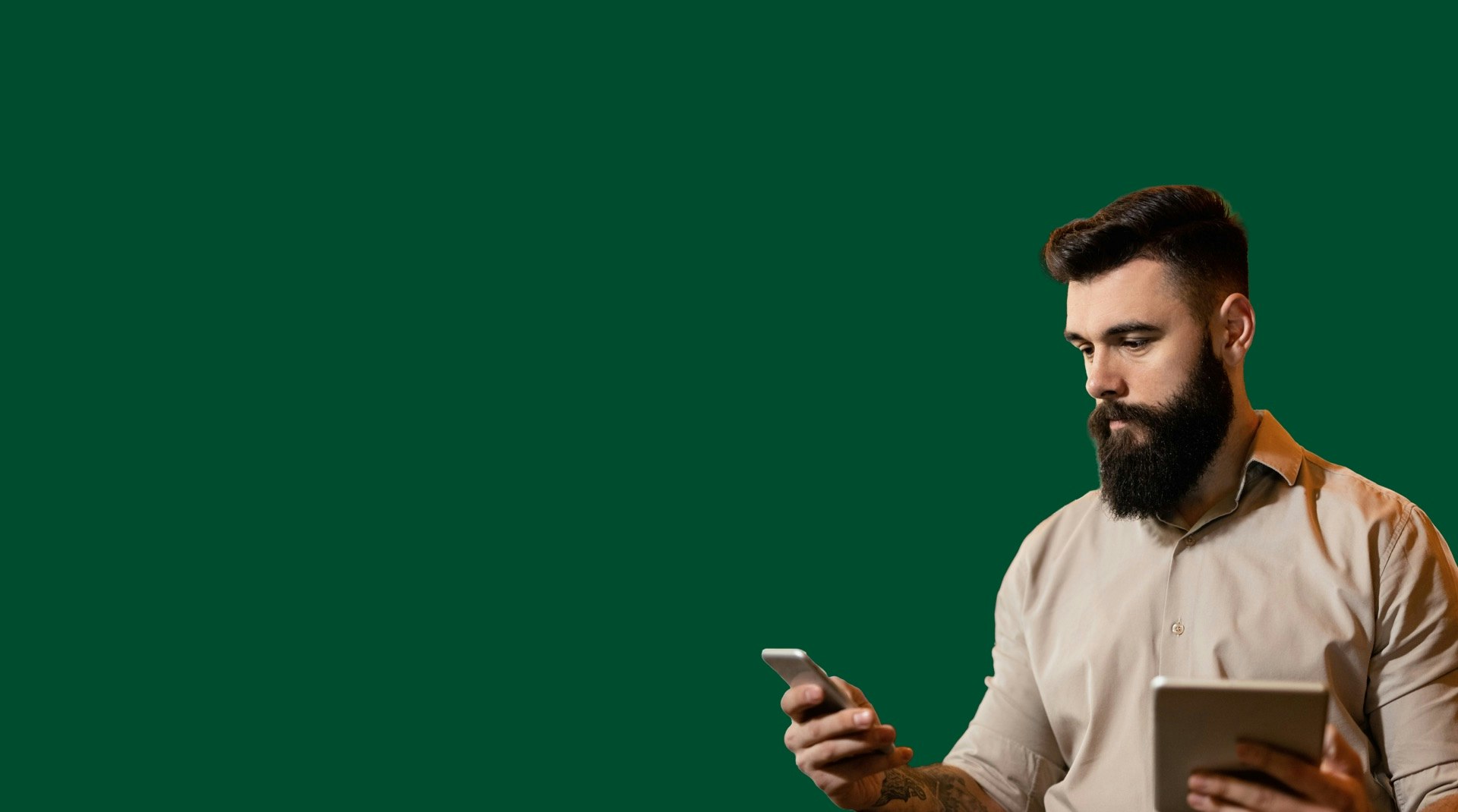 barman ordering via epos solution for bars and restaurants