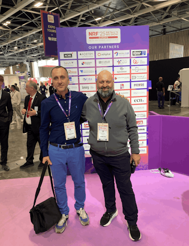 Nadim and Fabrizio at NRF 2025