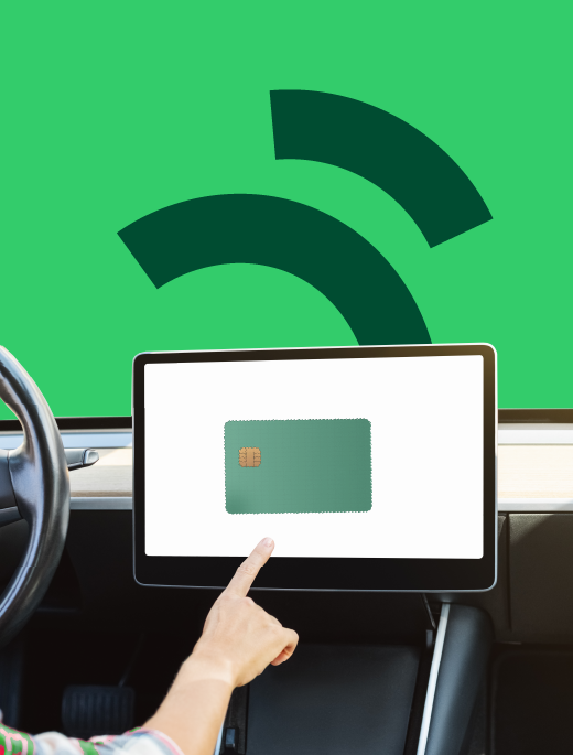 in car commerce, car, payments, connection