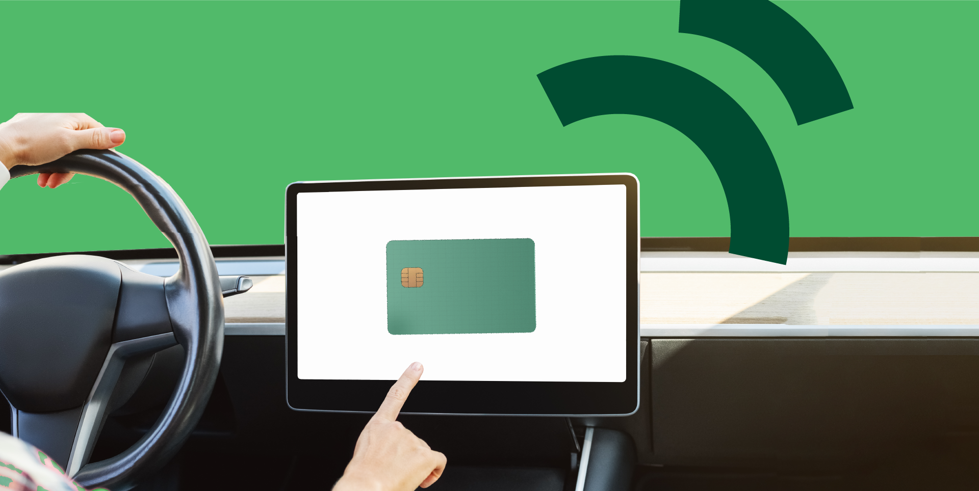 in car commerce, car, payments, connection