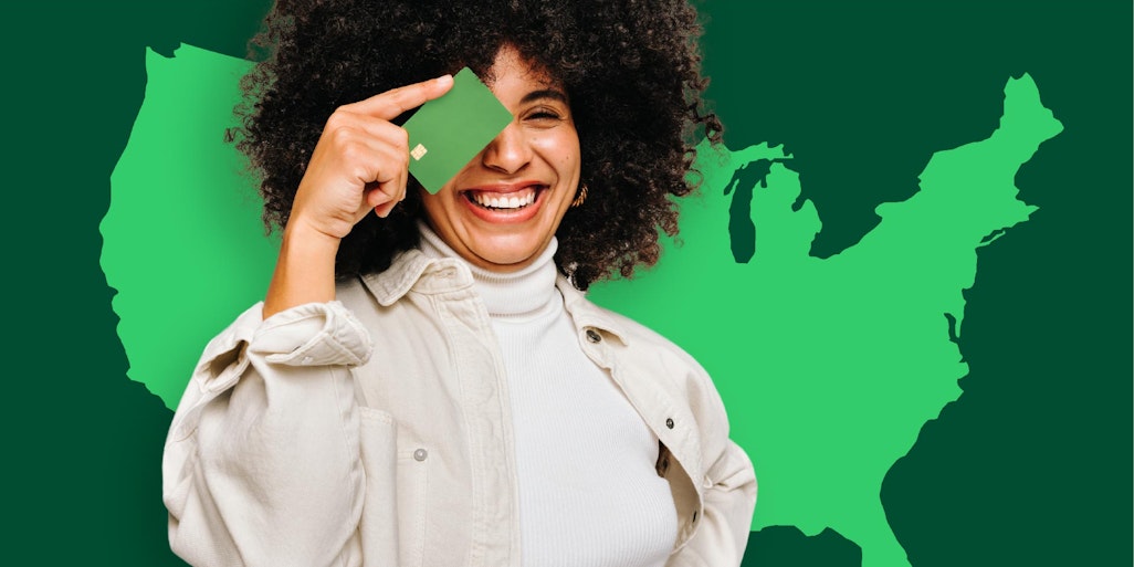 US Map, Market, Payment Card