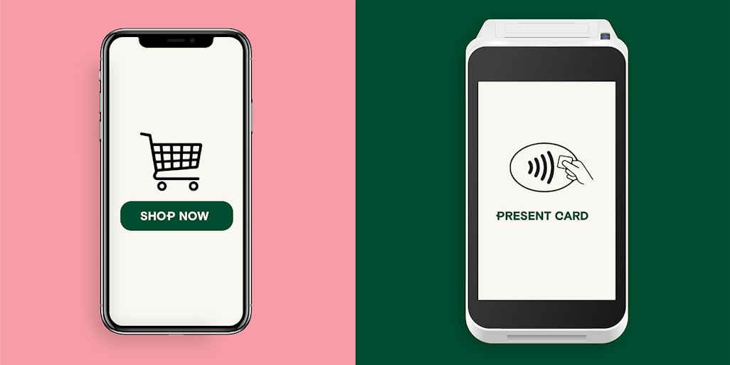 offline payments, online shopping, device