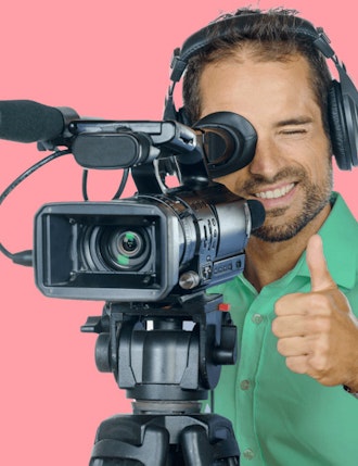 Cameraman with Aevi video