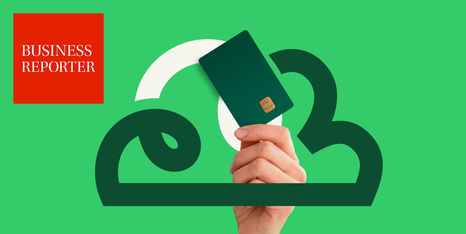 Hand with credit card showing digital flexibility using cloud based payments