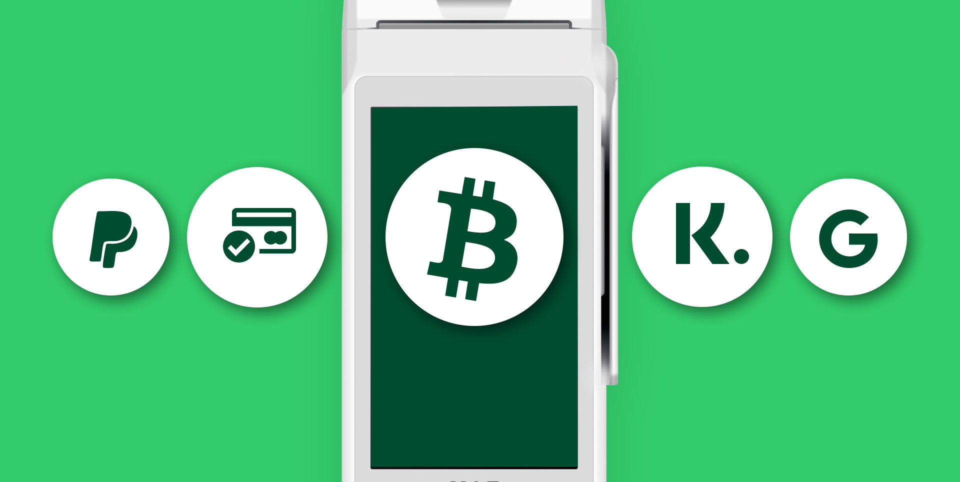 Different payment methods including crypto to provide choice