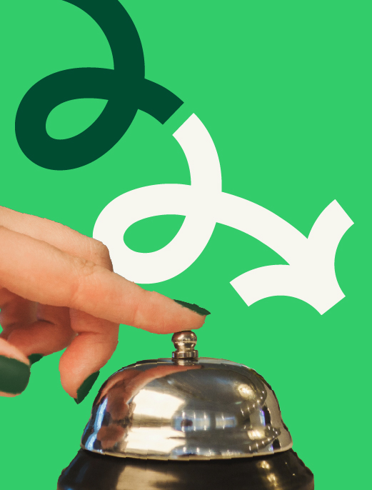 bell ringing hotel front desk