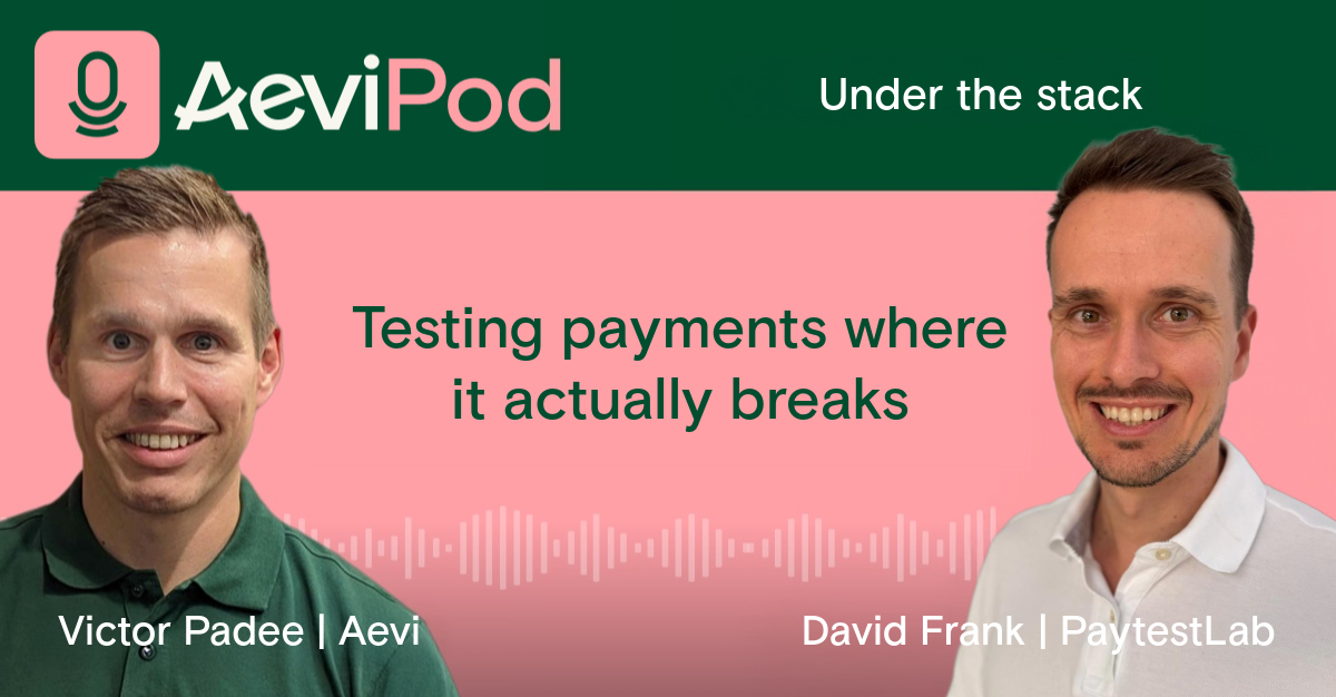 Under the stack testing payments where it actually breaks Victor David
