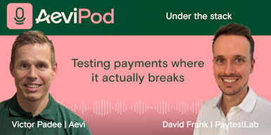 Under the stack testing payments where it actually breaks Victor David