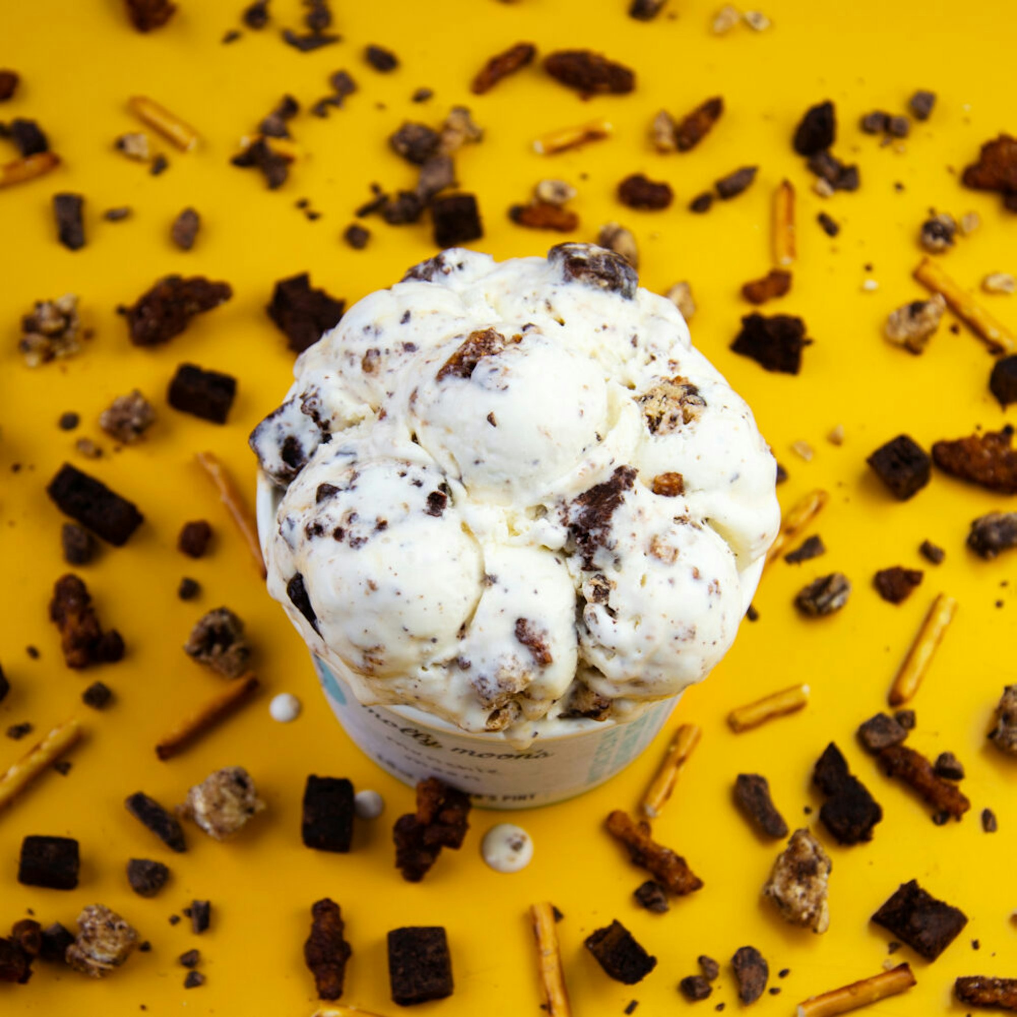 Molly Moon Raspberry Chip pint drop: munchie moons! — Molly Moon's Ice Cream