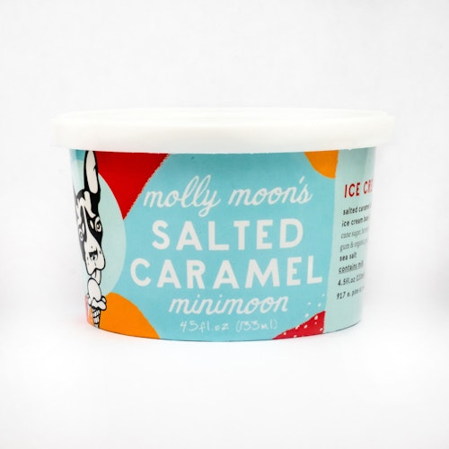Salted Caramel Minimoon Ice Cream