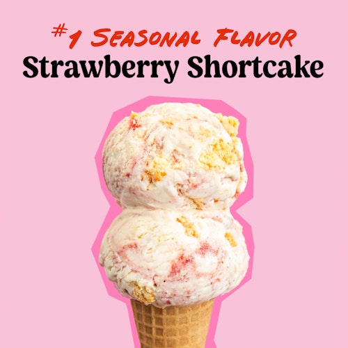 top seasonal flavor: strawberry shortcake