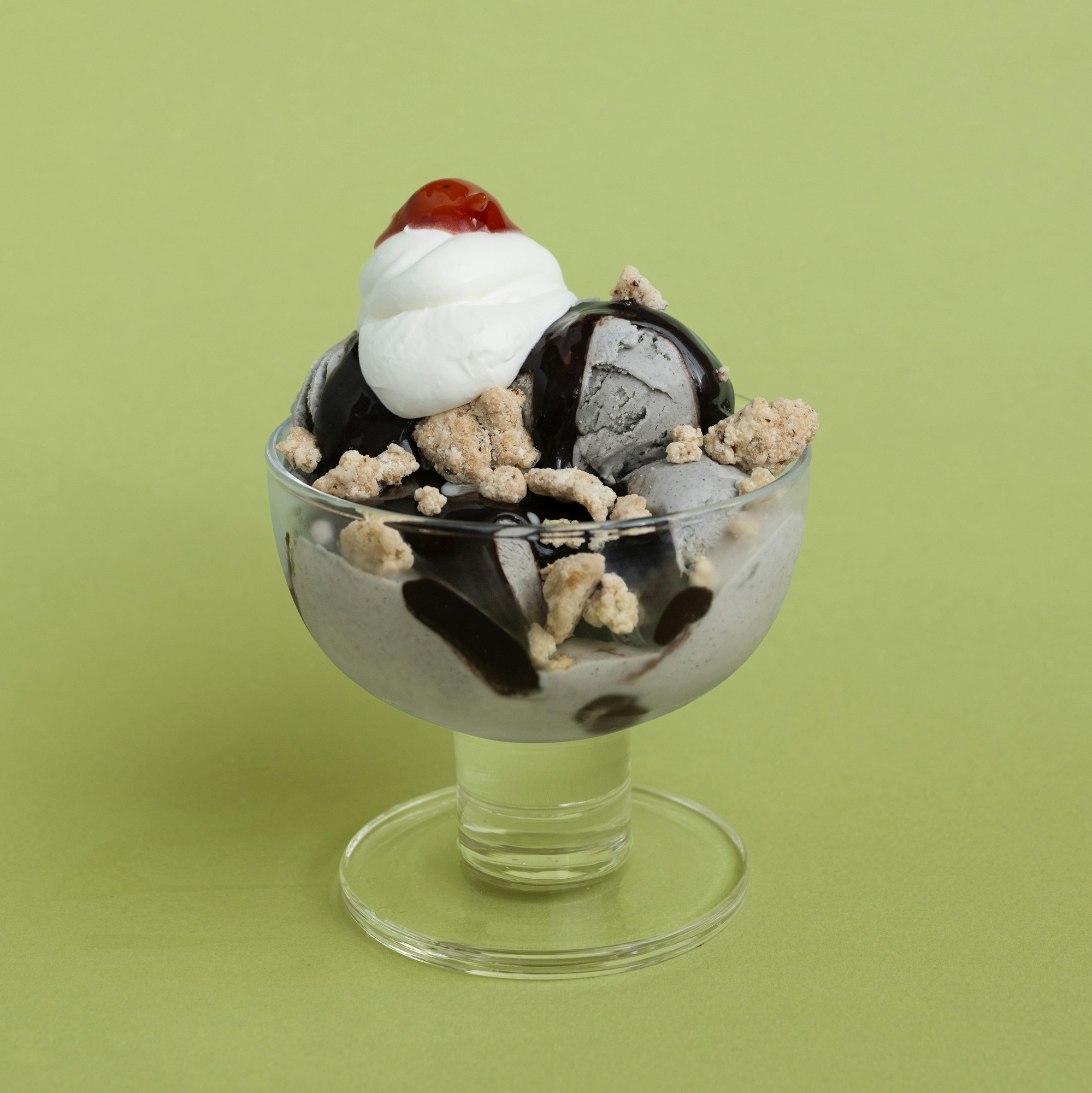 Black Sesame Hazelnut Tea Cookies Sundae | Molly Moon's Blog