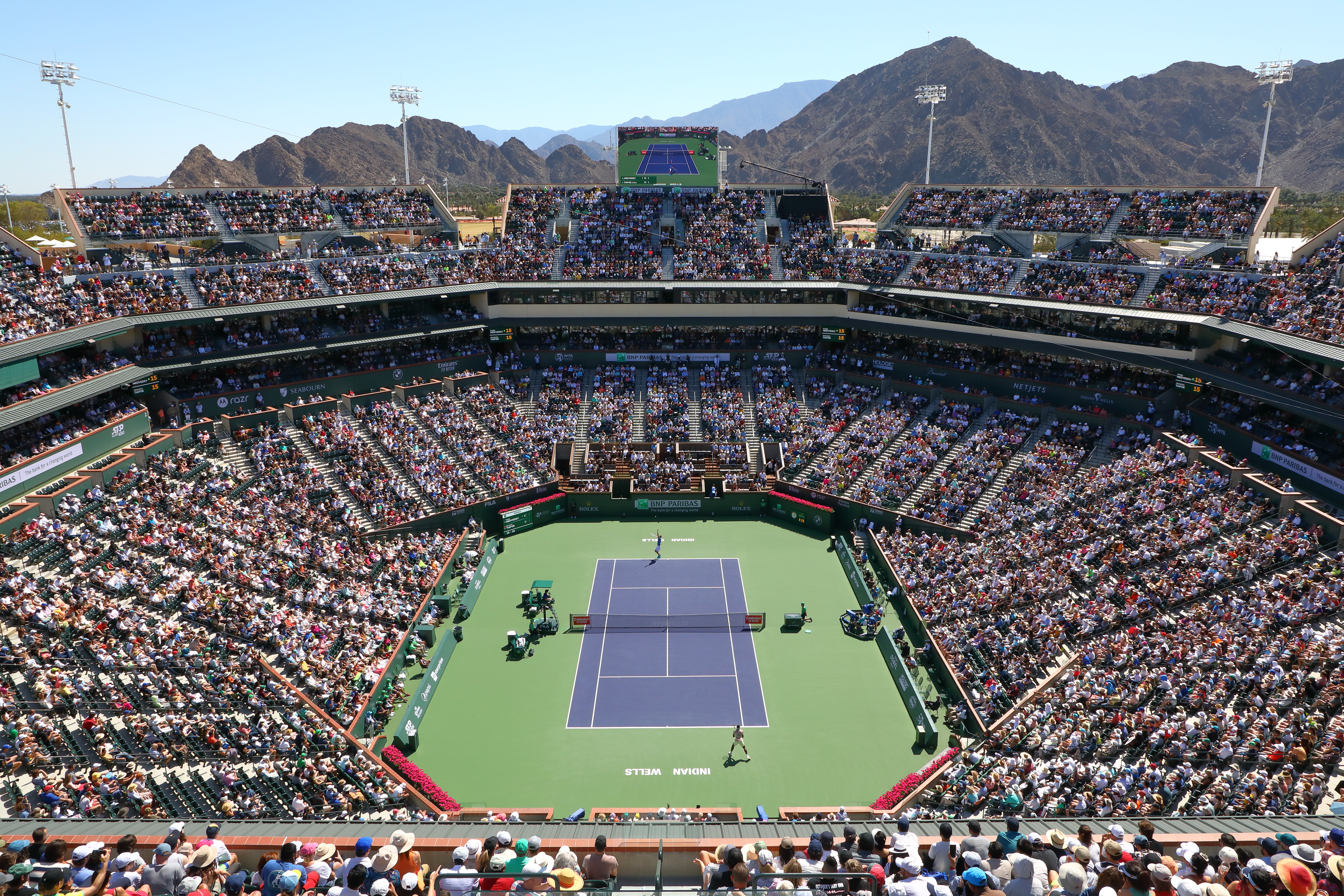 Stadium 1 at Indian Wells Tennis Garden