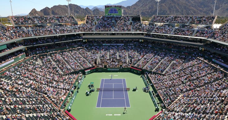 Stadium 1 at Indian Wells Tennis Garden