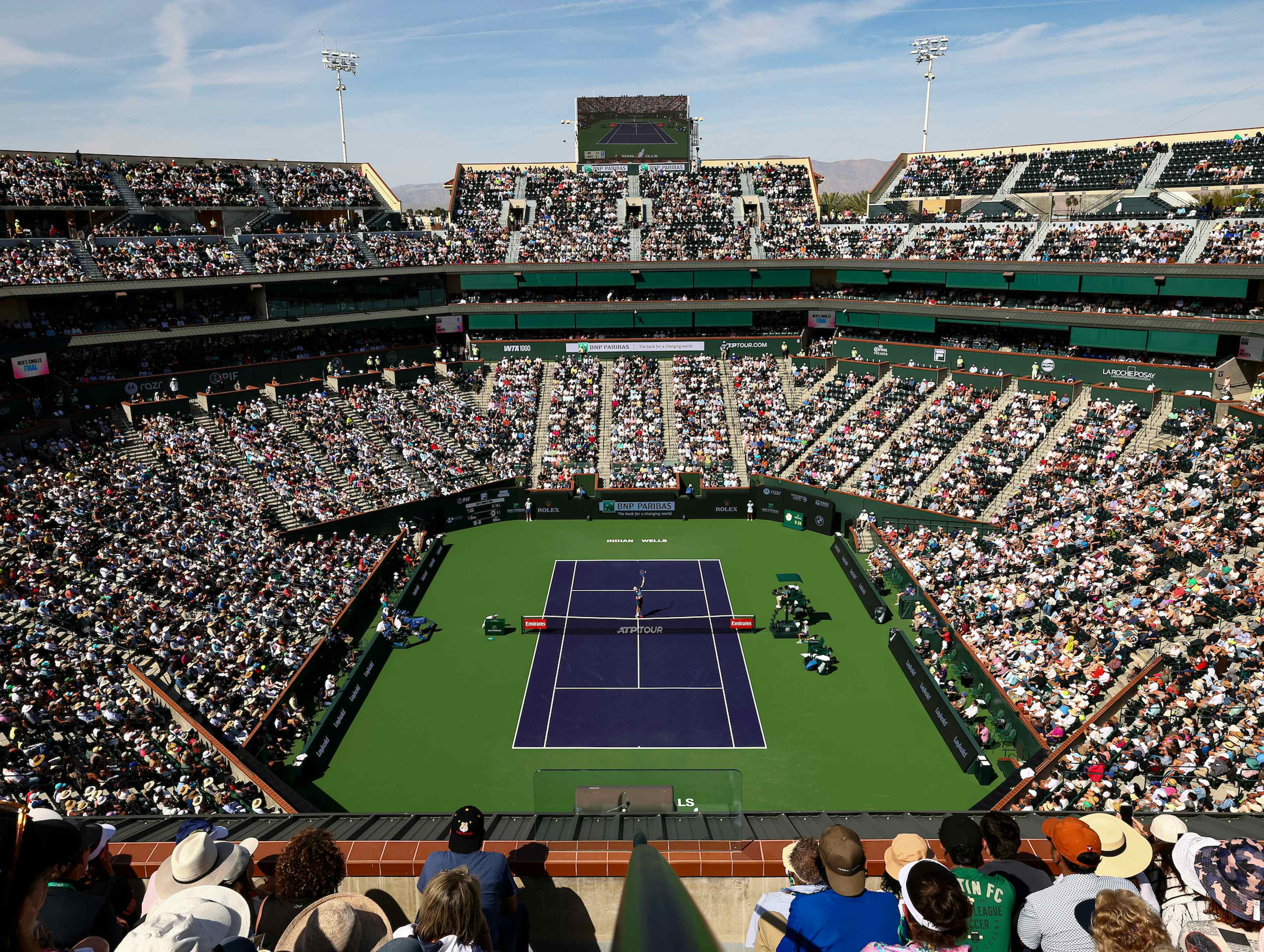 Around The Grounds At The 2025 BNP Paribas Open