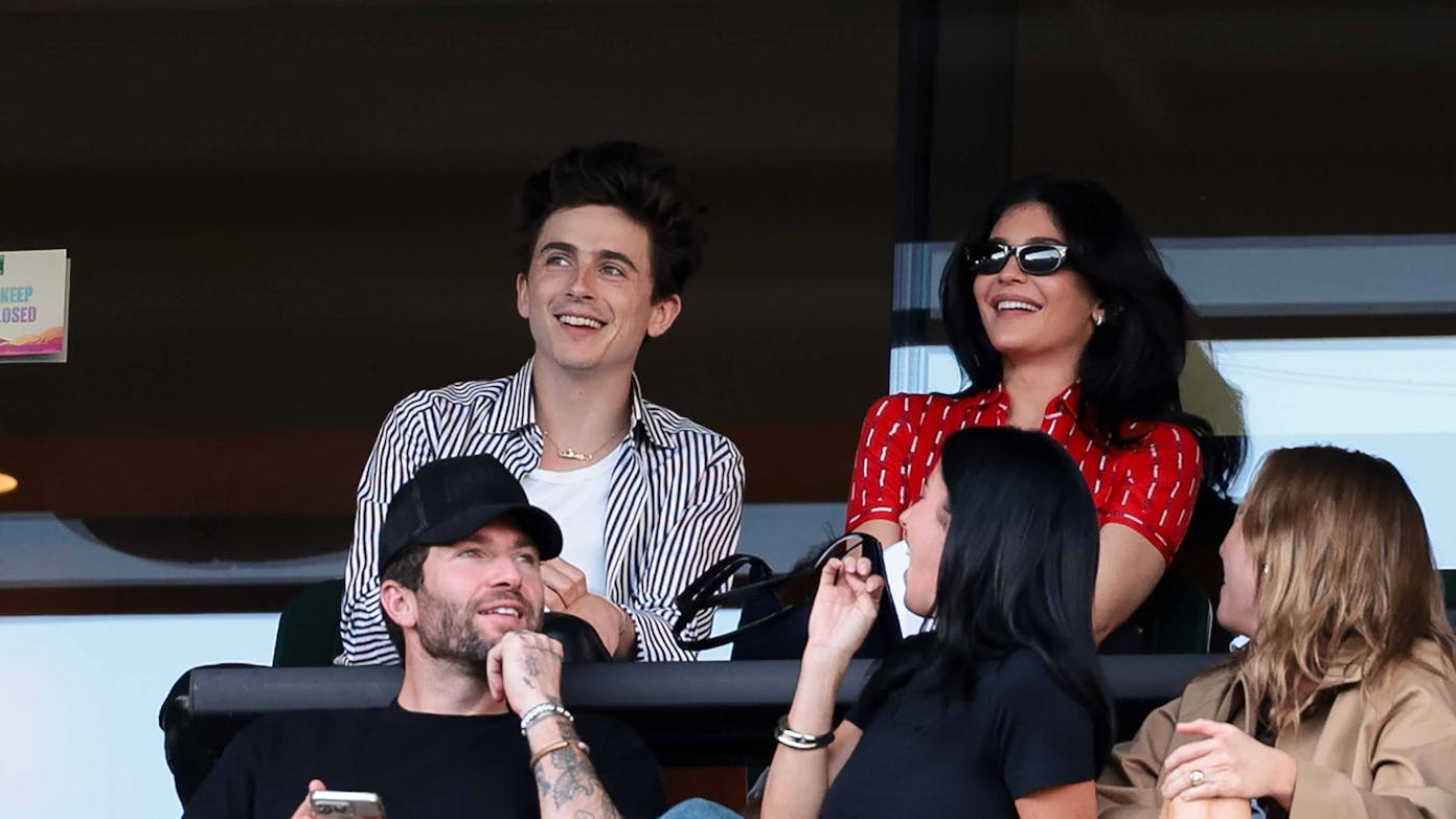 Timothee Chalamet and Kylie Jenner