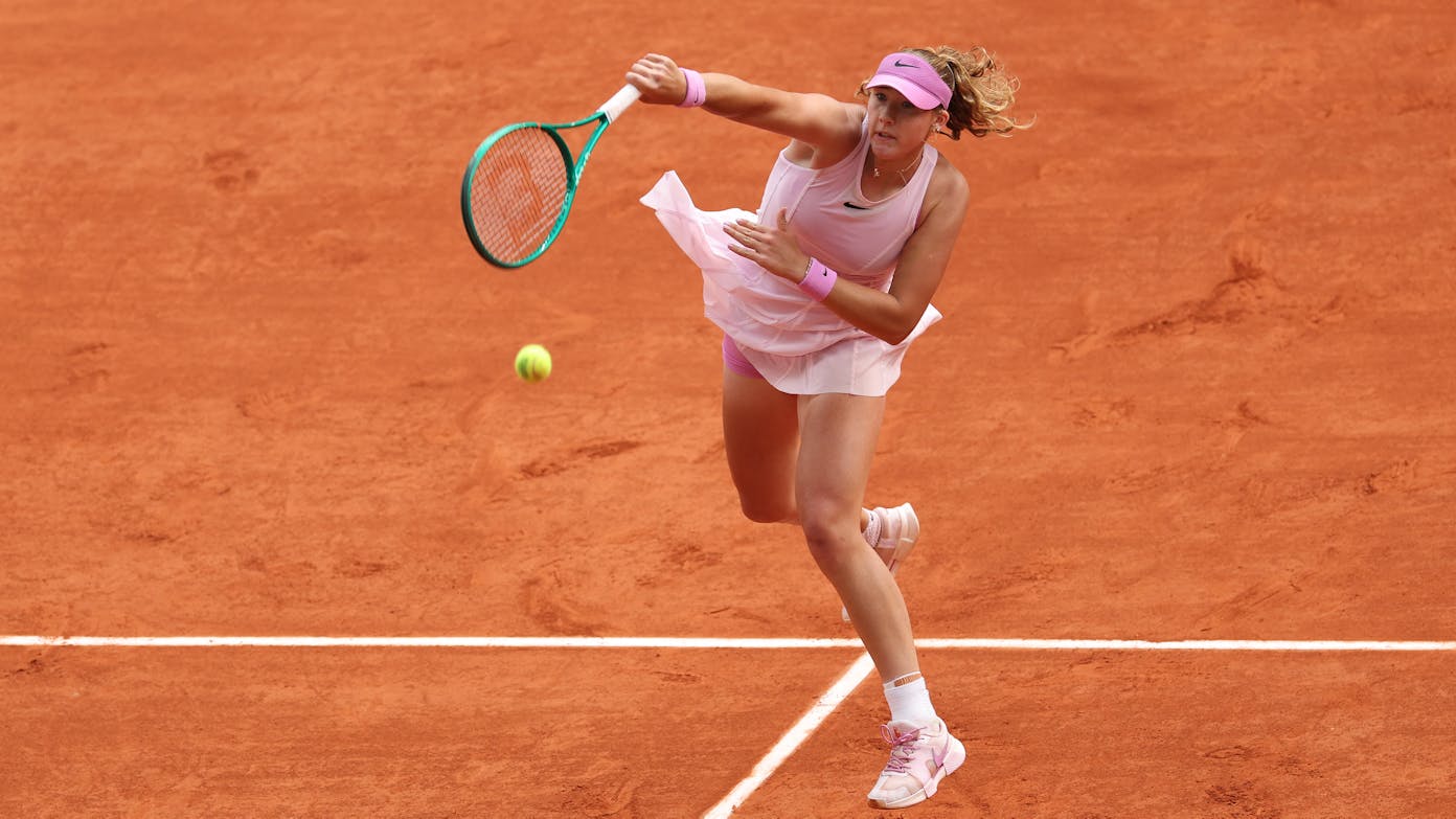 Mirra Andreeva looks to become a Grand Slam champion at just 19.