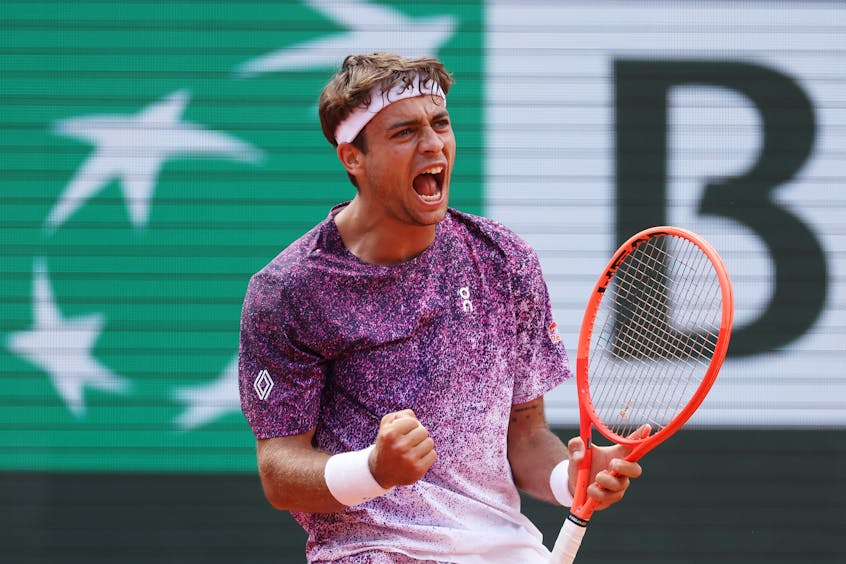 Flavio Cobolli advances to his first Grand Slam final.