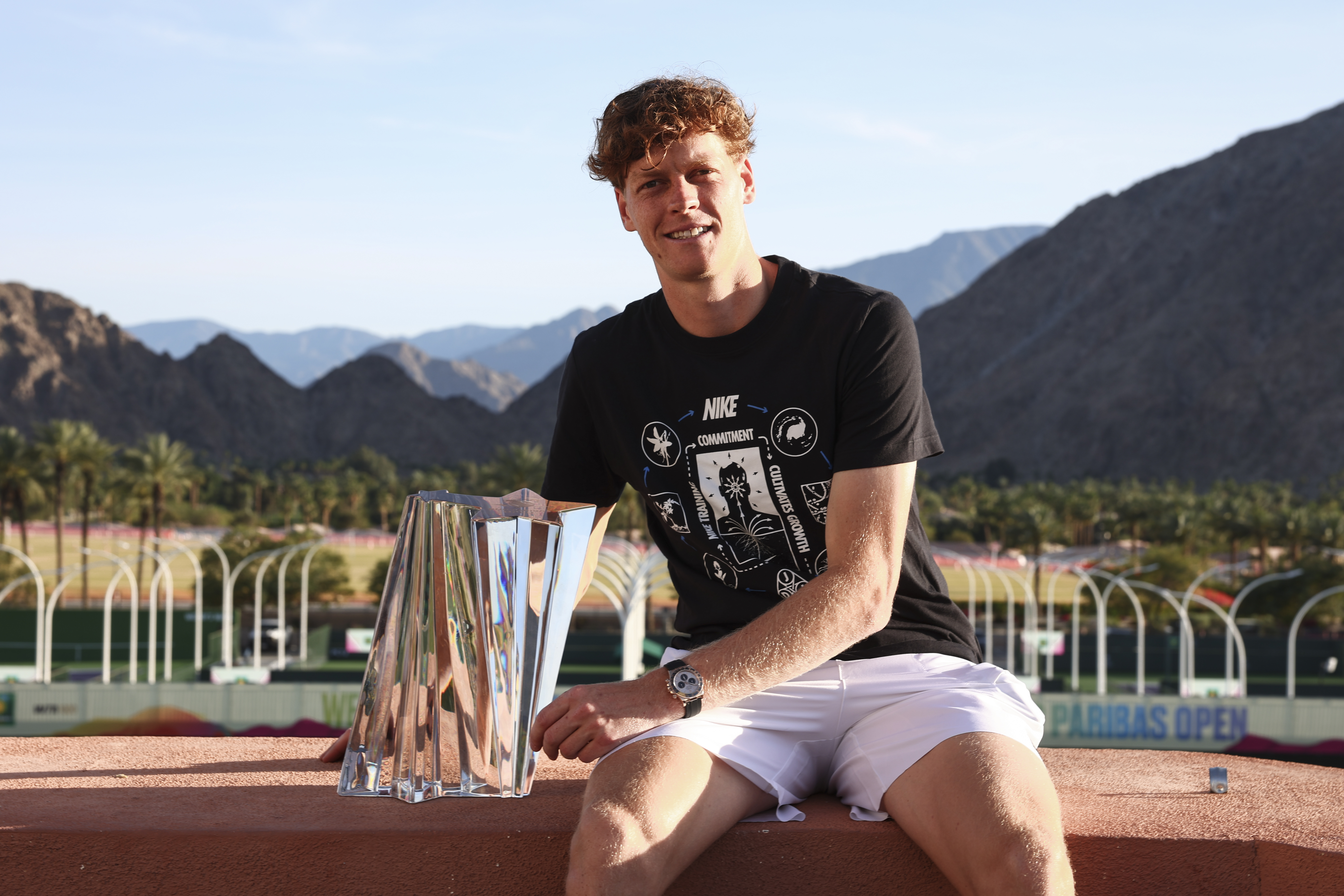 Jannik Sinner captured his first Indian Wells title in 2026.