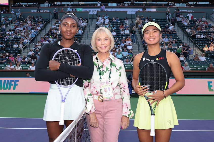 Eala led Gauff 6-2, 2-0 this year before the American retired with an injury.