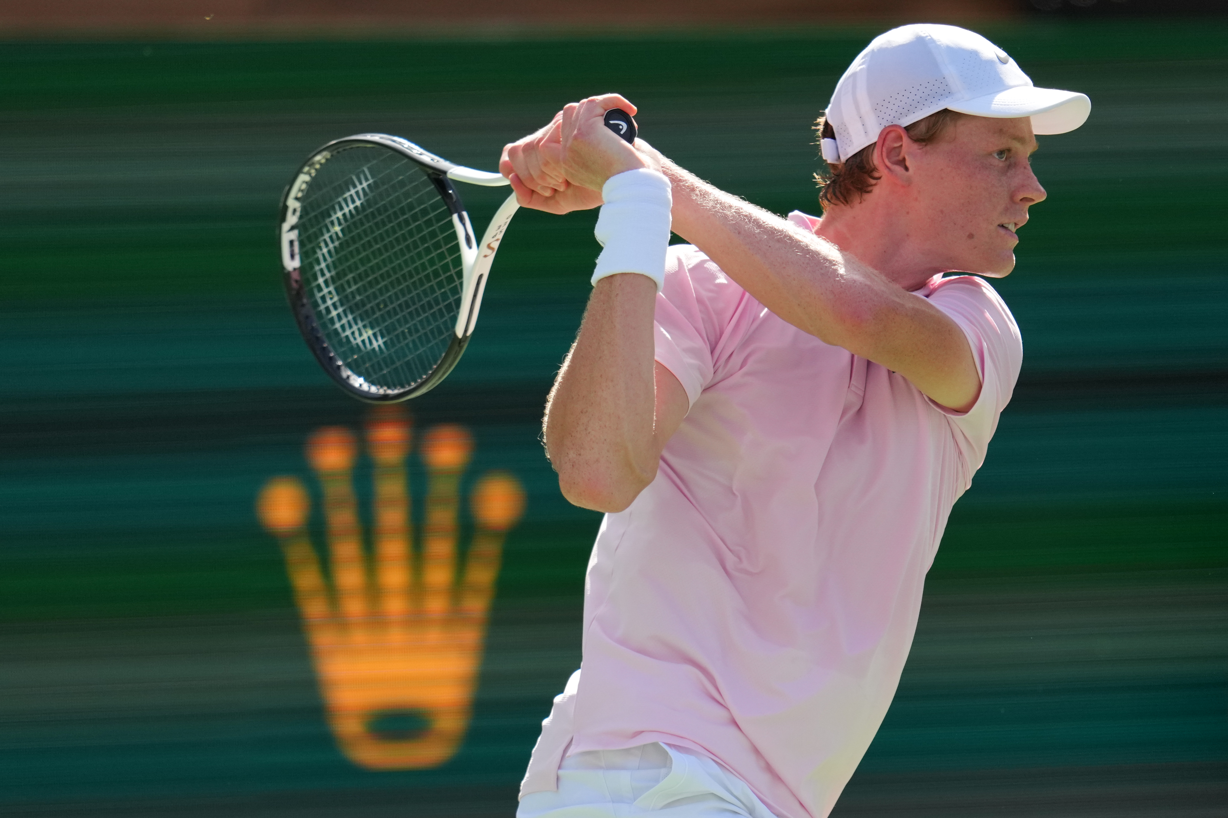 Jannik Sinner's Indian Wells title in March was the first of six he has won through Wimbledon.