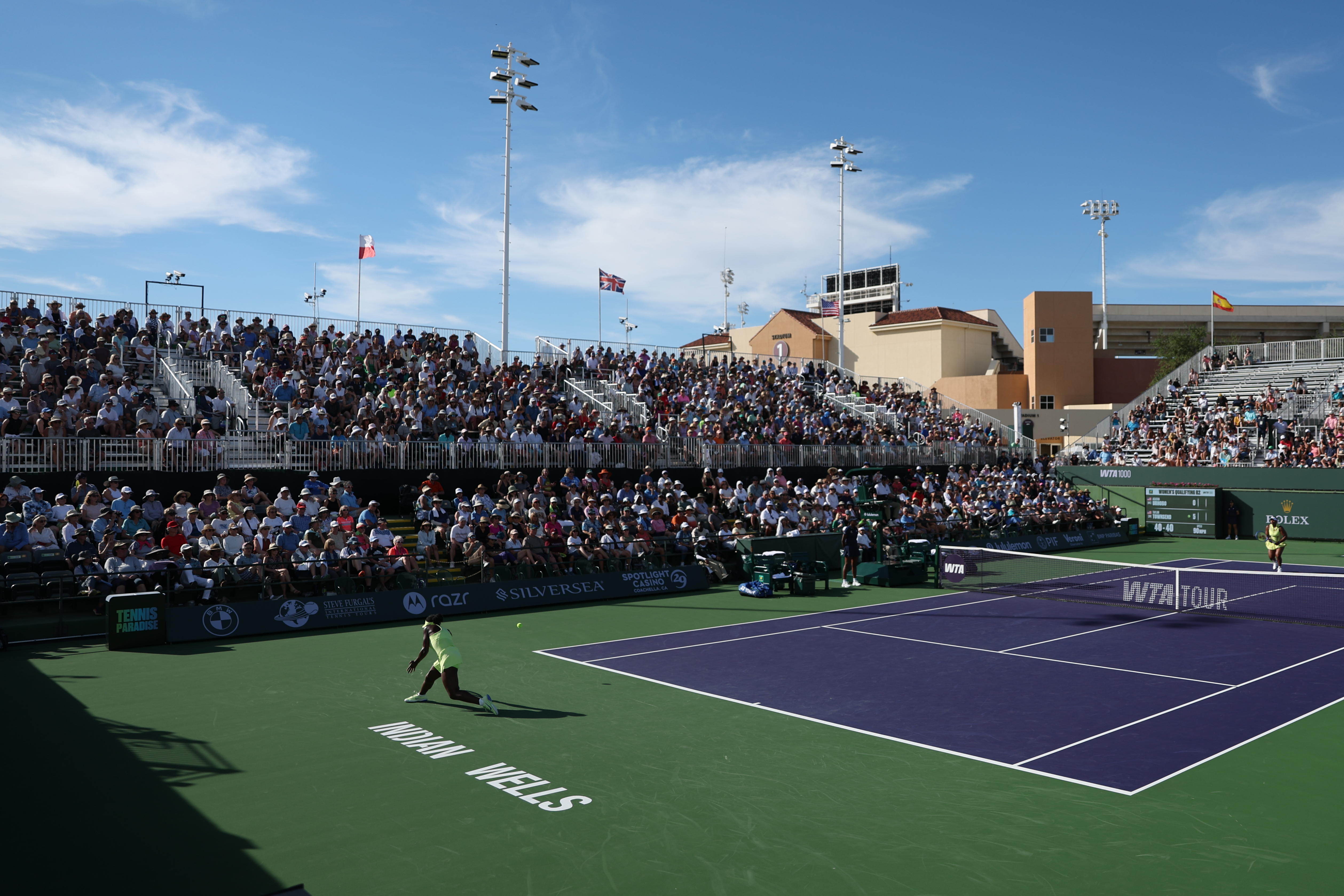 Hawk-Eye technology has been on every match court since 2011.