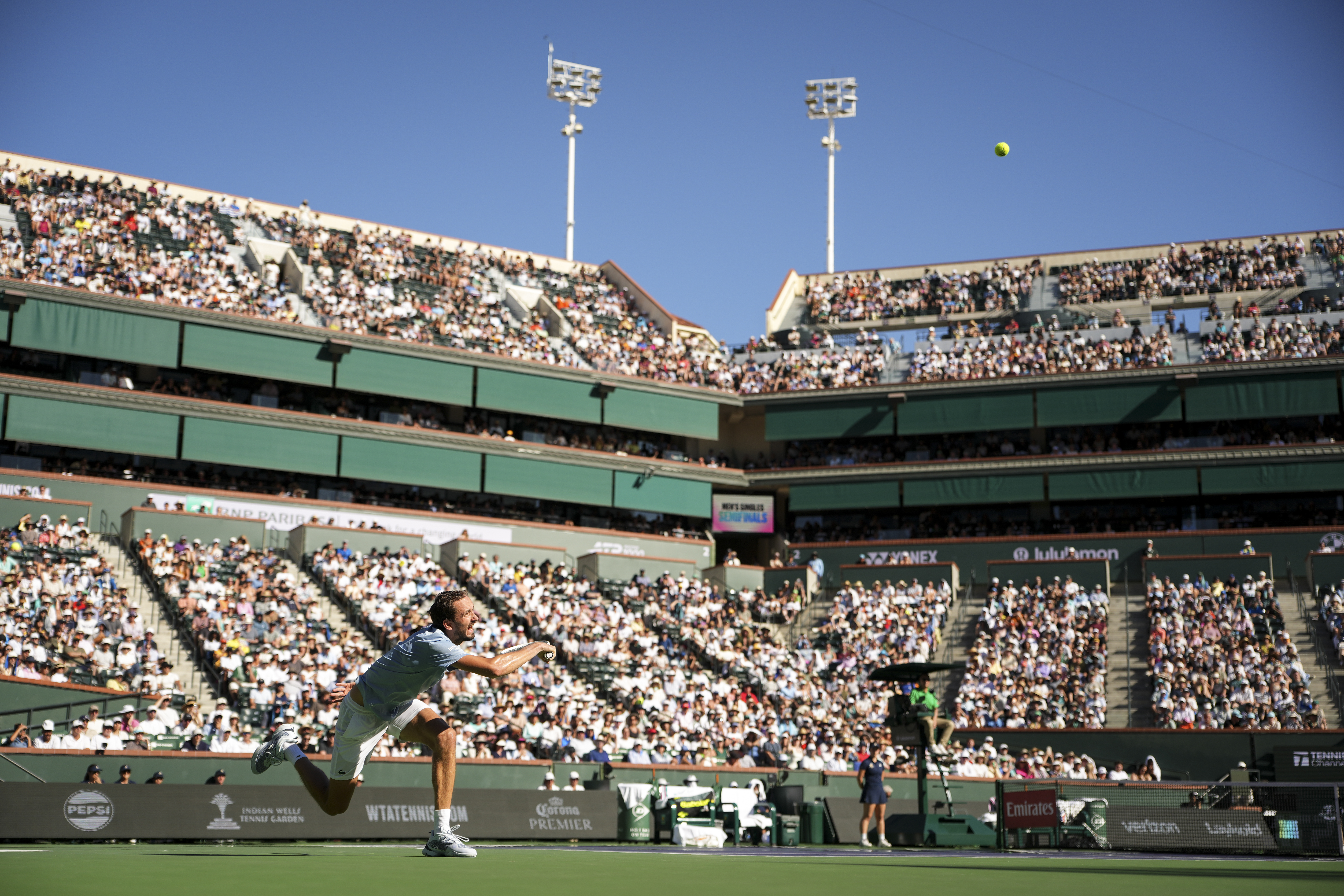 In 2027 the men's semi-finals will be played Saturday, March 13.