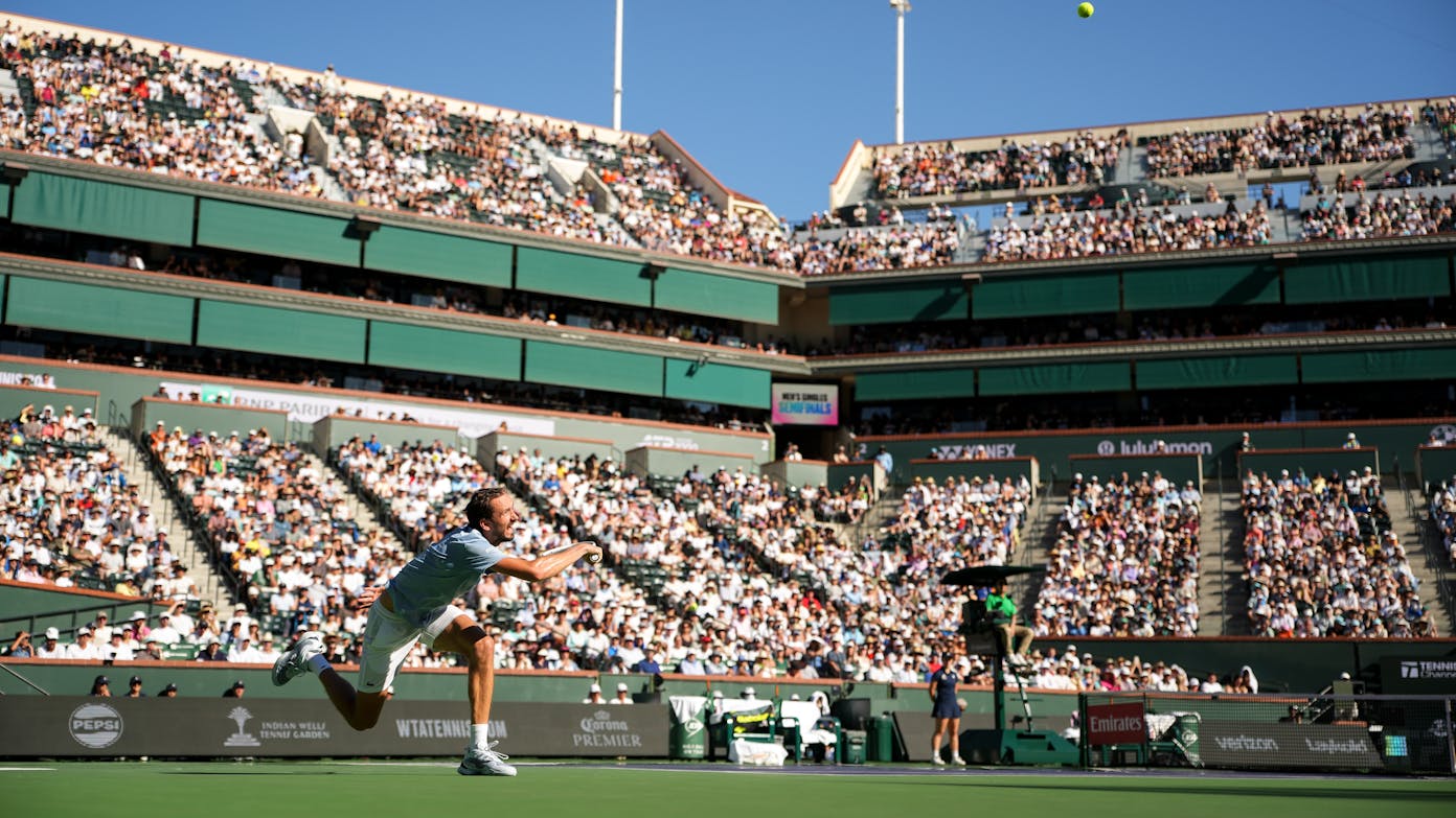 In 2027 the men's semi-finals will be played Saturday, March 13.
