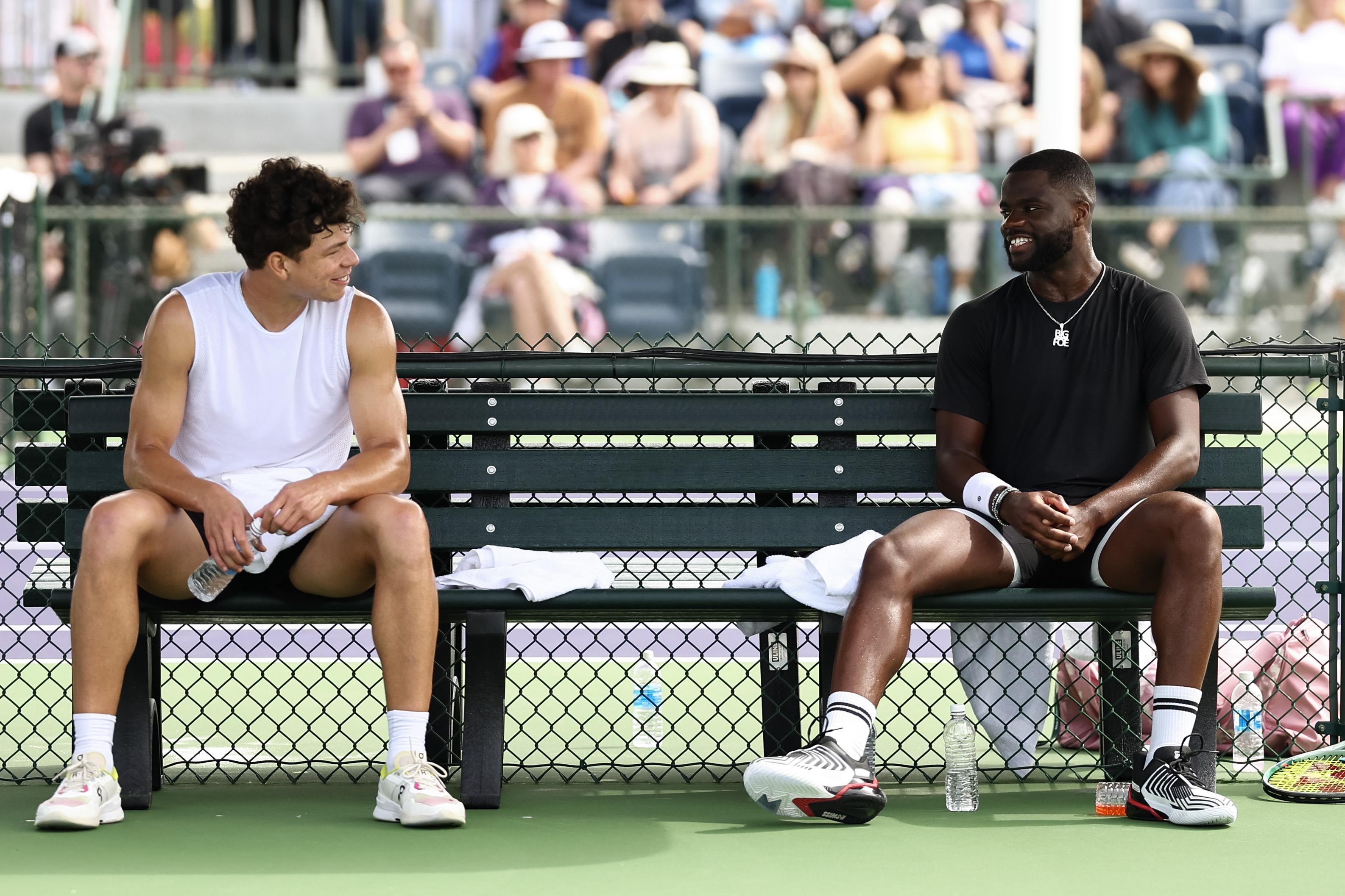 Ben Shelton and Frances Tiafoe put friendship aside in the US Open semi-finals.