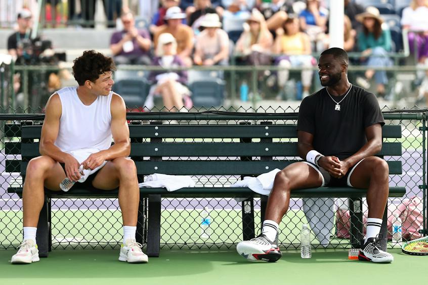 Ben Shelton and Frances Tiafoe put friendship aside in the US Open semi-finals.