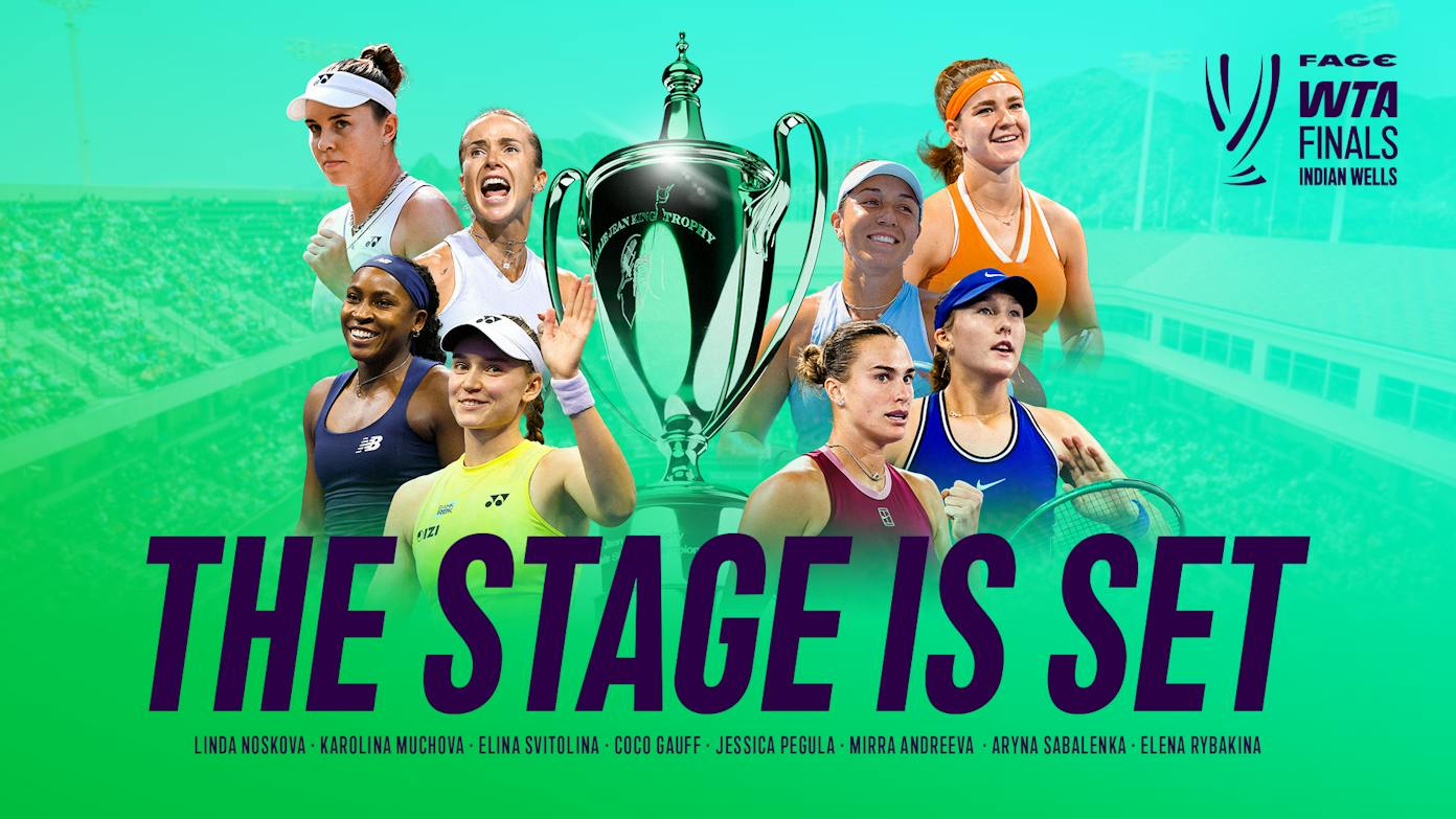 WTA Finals Indian Wells field set